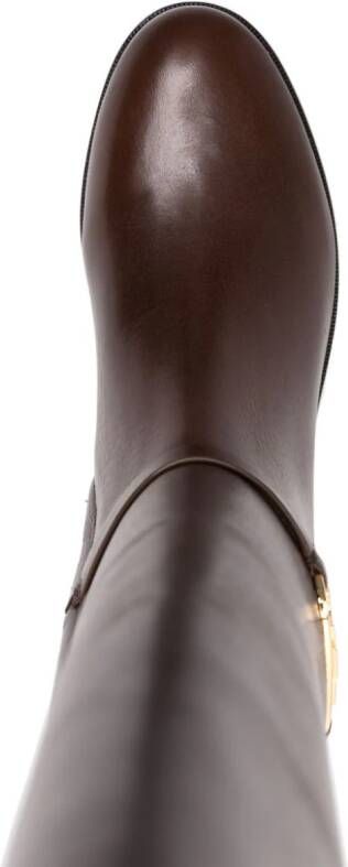 Lauren Ralph Lauren Bridgette knee-length boots Brown