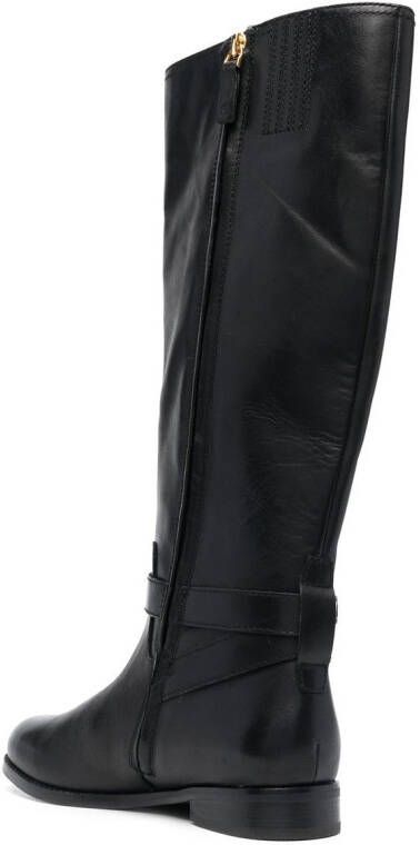 Lauren Ralph Lauren Brittaney logo-plaque boots Black
