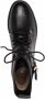 Lauren Ralph Lauren Burnished logo-plaque lace-up leather boots Black - Thumbnail 4