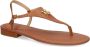 Lauren Ralph Lauren Ellington leather thong sandals Brown - Thumbnail 2
