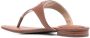 Lauren Ralph Lauren logo-print leather sandals Brown - Thumbnail 3