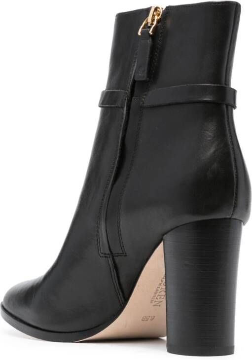 Lauren Ralph Lauren Maxie 90mm leather boots Black