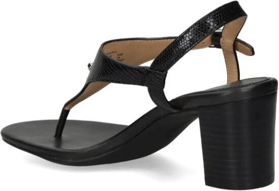 Lauren Ralph Lauren Westcott II 60mm leather sandals Black