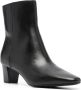 Lauren Ralph Lauren Willa Burnished 55mm leather boots Black - Thumbnail 2
