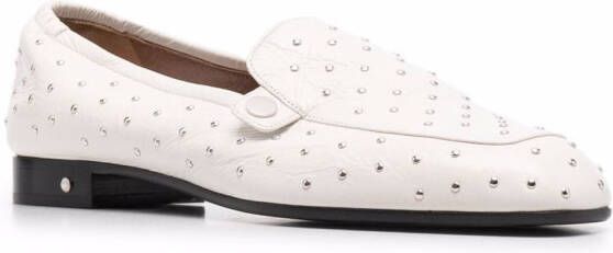 Laurence Dacade Angela leather loafers White