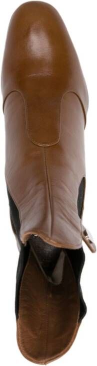 Laurence Dacade Angie 55mm leather ankle boots Brown