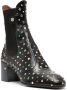 Laurence Dacade Angie stud leather boots Black - Thumbnail 2