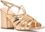 Laurence Dacade high block heel sandals Gold - Thumbnail 2