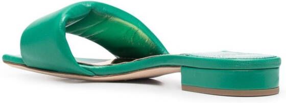 Laurence Dacade open toe slip-on sandals Green
