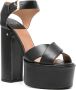 Laurence Dacade Rosella 150mm leather sandals Black - Thumbnail 2