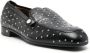 Laurence Dacade stud-embellished creased leather loafers Black - Thumbnail 2