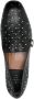 Laurence Dacade stud-embellished creased leather loafers Black - Thumbnail 4