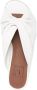 L'Autre Chose twist front leather sandals White - Thumbnail 4