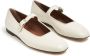 Le Monde Beryl buckle-fastening leather Mary Janes White - Thumbnail 2