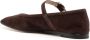 Le Monde Beryl buckled suede ballerina shoes Brown - Thumbnail 3