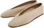 Le Monde Beryl Luna leather ballerina shoes Neutrals - Thumbnail 5