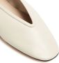 Le Monde Beryl Luna leather ballerina shoes White - Thumbnail 4