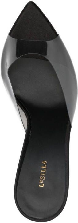Le Silla 100mm slip-on sandals Black