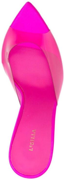 Le Silla 100mm slip-on sandals Pink