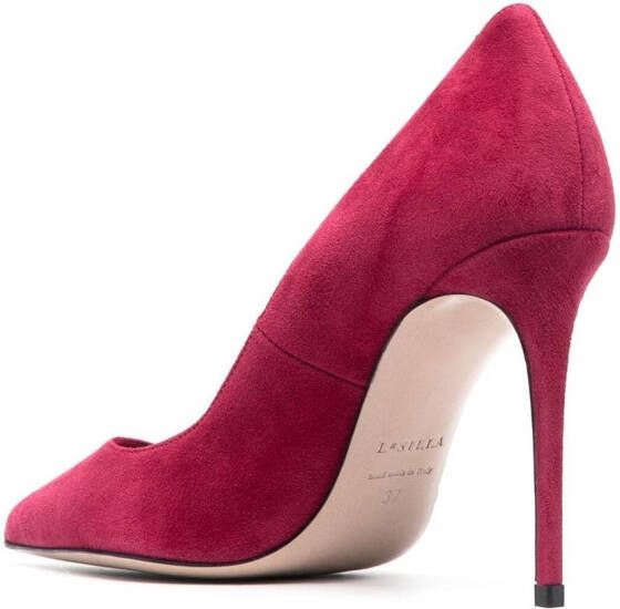 Le Silla 105mm Eva suede pumps Pink