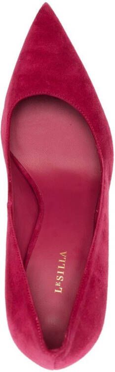 Le Silla 105mm Eva suede pumps Pink