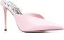 Le Silla 105mm pointed leather mules Pink - Thumbnail 2