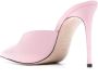 Le Silla 105mm pointed leather mules Pink - Thumbnail 3