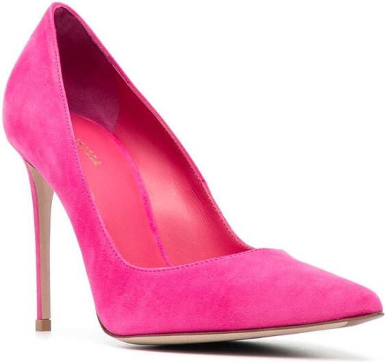 Le Silla 110mm Eva suede pumps Pink