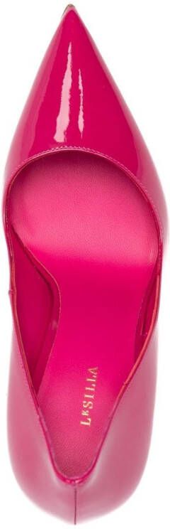 Le Silla 120mm Eva patent leather pumps Pink