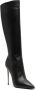 Le Silla 120mm pointed-toe leather boots Black - Thumbnail 2