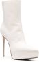 Le Silla 150mm heeled pointed boots Neutrals - Thumbnail 2