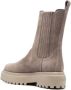 Le Silla 55mm slip-on suede boots Grey - Thumbnail 3