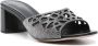 Le Silla 60mm rhinestone-embellished sandals Black - Thumbnail 2