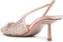 Le Silla 70mm studded pointed pumps Pink - Thumbnail 3