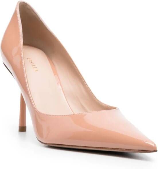 Le Silla 85mm patent leather pumps Pink