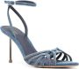 Le Silla 90mm denim sandals Blue - Thumbnail 2