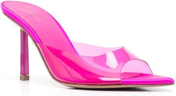 Le Silla Afrodite 100mm slip-on sandals Pink