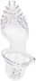 Le Silla Afrodite 110mm crystal-embellished sandals White - Thumbnail 4