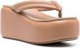 Le Silla Aiko 50mm wedge sandals Brown - Thumbnail 2