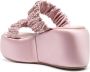 Le Silla Aiko 80mm satin sandals Pink - Thumbnail 3