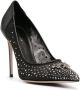 Le Silla Anastasia crystal-embellished pumps Black - Thumbnail 2