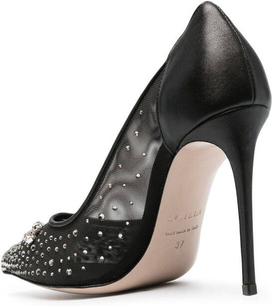 Le Silla Anastasia crystal-embellished pumps Black