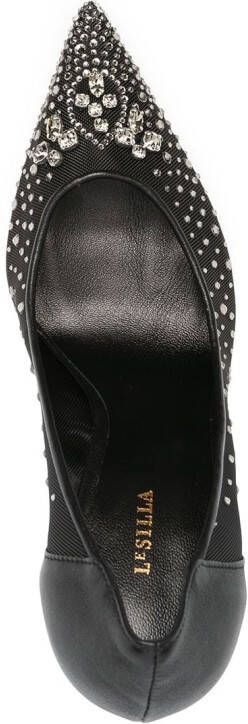 Le Silla Anastasia crystal-embellished pumps Black