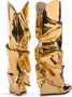 Le Silla Andy 120mm wedge boots Gold - Thumbnail 3