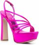 Le Silla asymmetric platform sandals Pink - Thumbnail 2