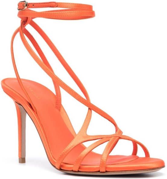 Le Silla Belen 100mm sandals Orange