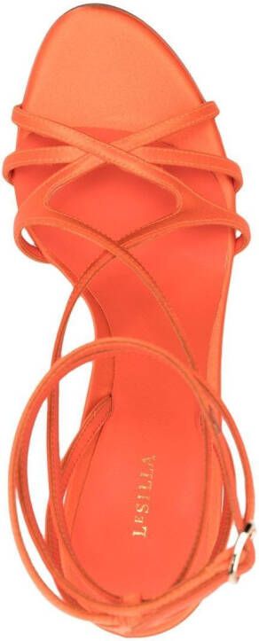 Le Silla Belen 100mm sandals Orange