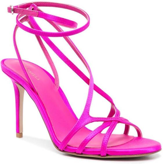 Le Silla Belen 100mm sandals Pink