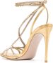 Le Silla Belen 105mm crystal-embellished sandals Gold - Thumbnail 3