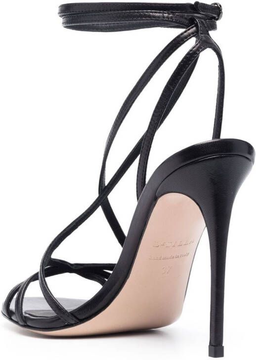 Le Silla Belen 110mm sandals Black